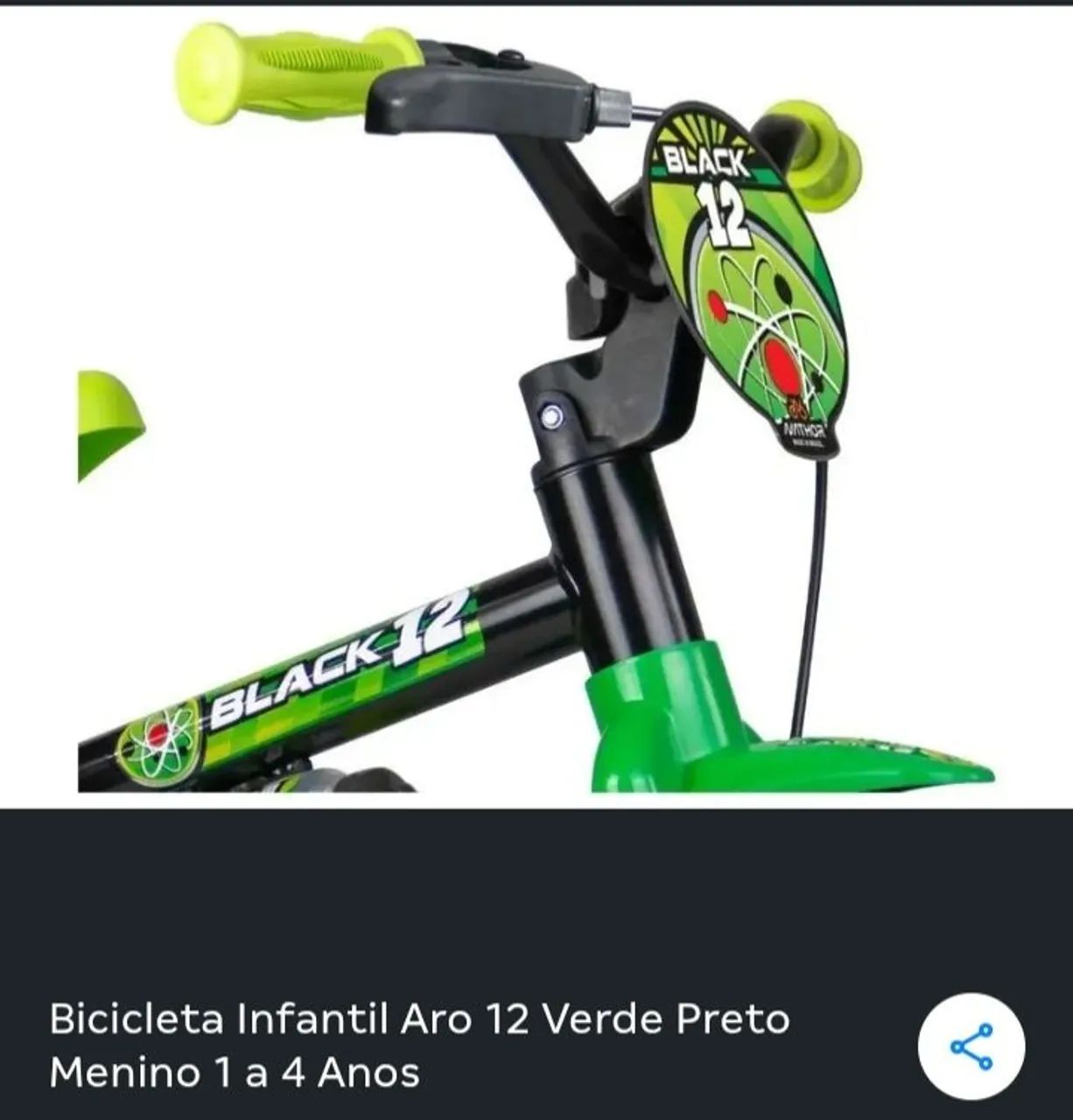 Vendo bicicleta infantil nova  - Foto 3