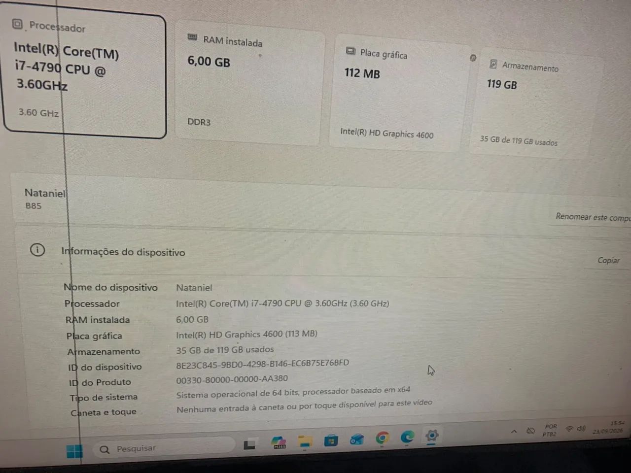 Placa mãe, processador, ssd, hd  - Foto 2