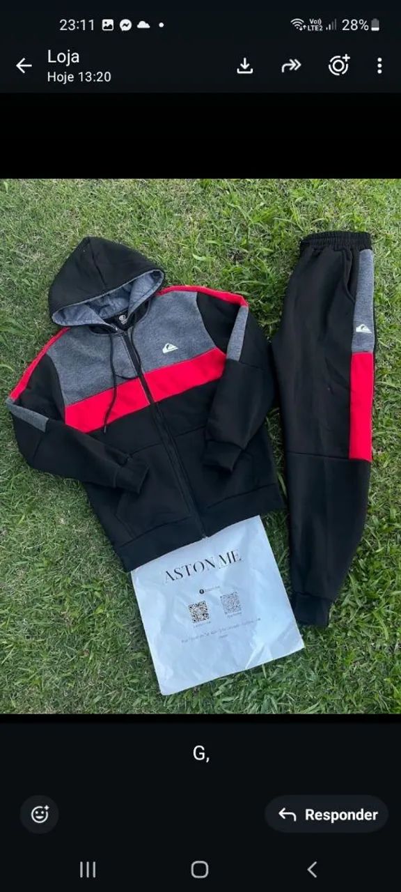 Conjunto moletom masculino  - Foto 2