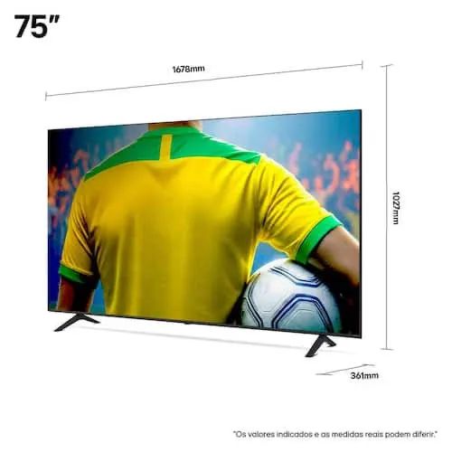 Smart Tv LG QNED73A | 75" televisão - Foto 3