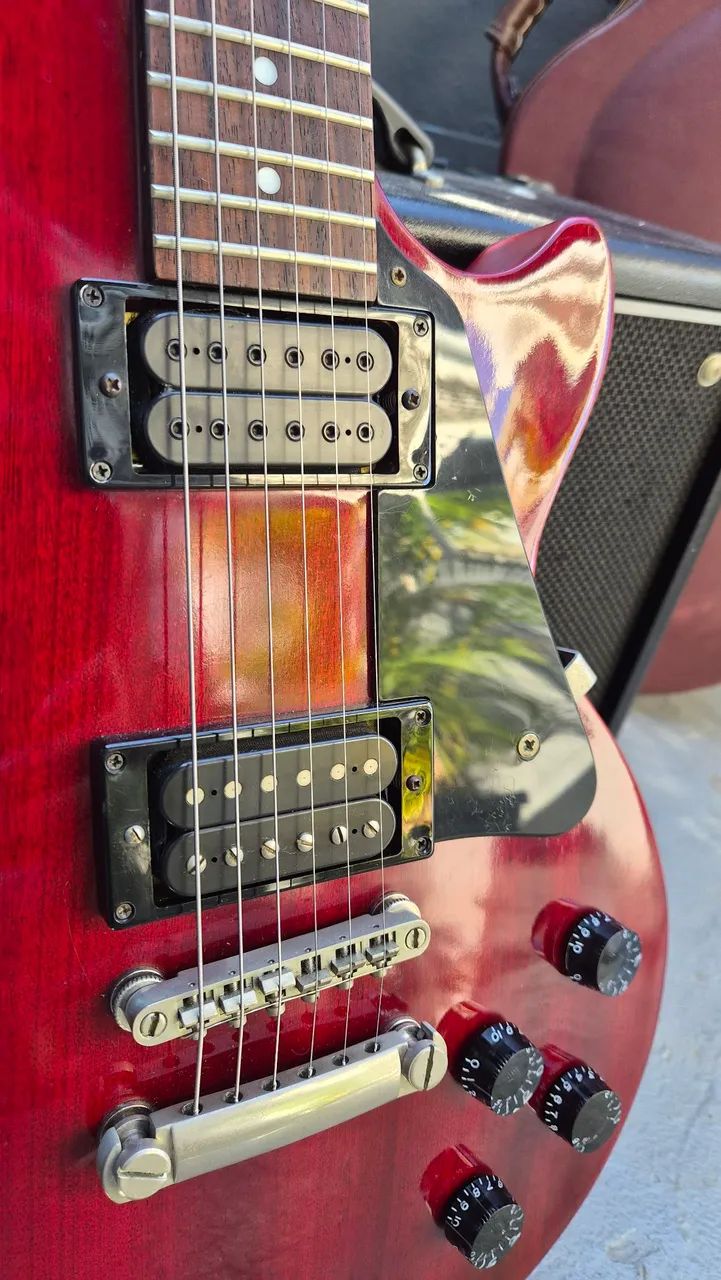 Epiphone Les Paul Worn wine 2011 - Foto 4