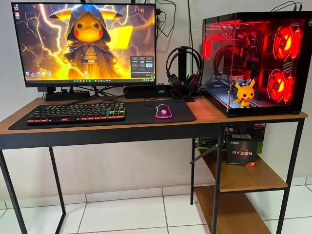 SETUP GAMER COMPLETO ? RTX 5060 + RYZEN 7 5700X