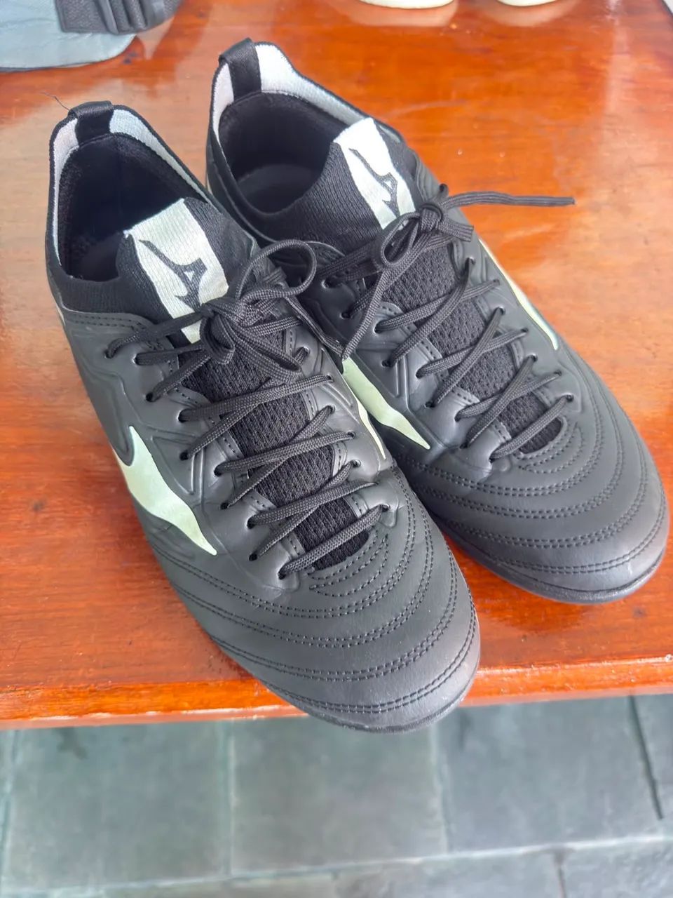 山水41 Chuteira Society Mizuno Regent Unissex - Calçados Esportivos