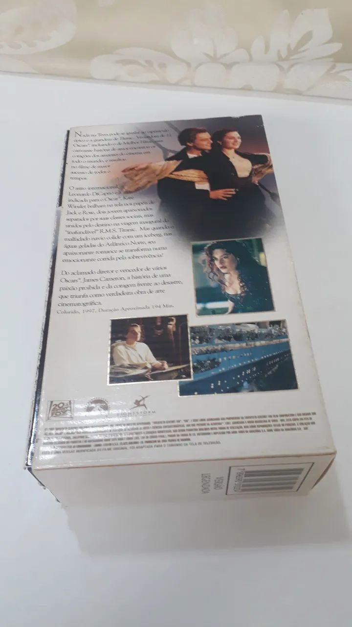 Fita VHS TITANIC LEGENDADO - Foto 3