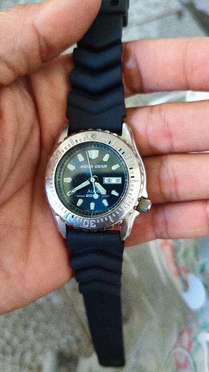 Relógio Seiko Aqua gear alba  - Foto 4