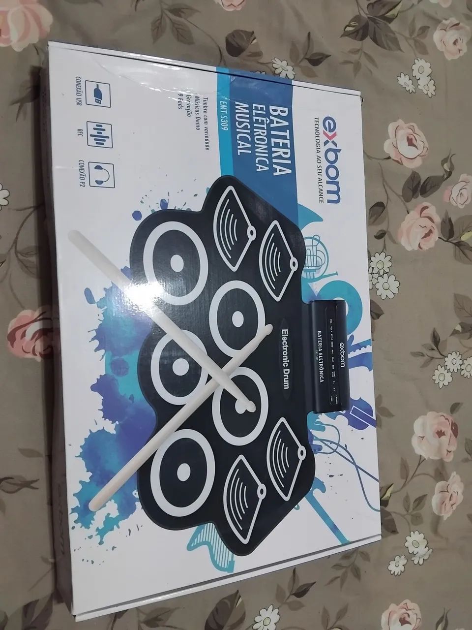Bateria Eletrônica EXBOM - Foto 5
