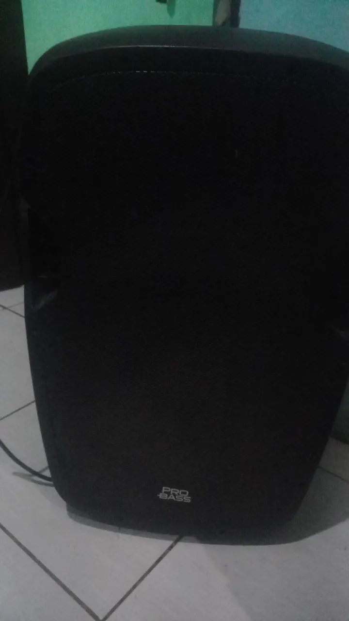 Caixa de som. Bluetooth amplificada pega USB cartão tudo troco celular e etc * - Foto 2