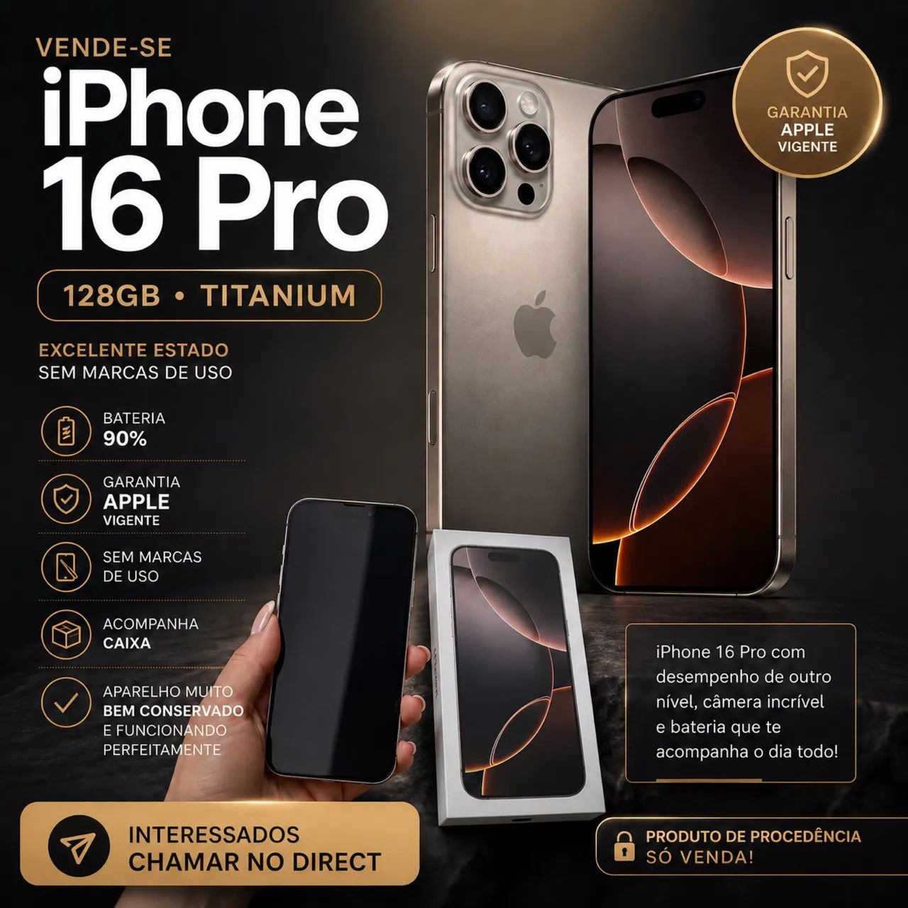 iPhone 16 Pro-128 gb