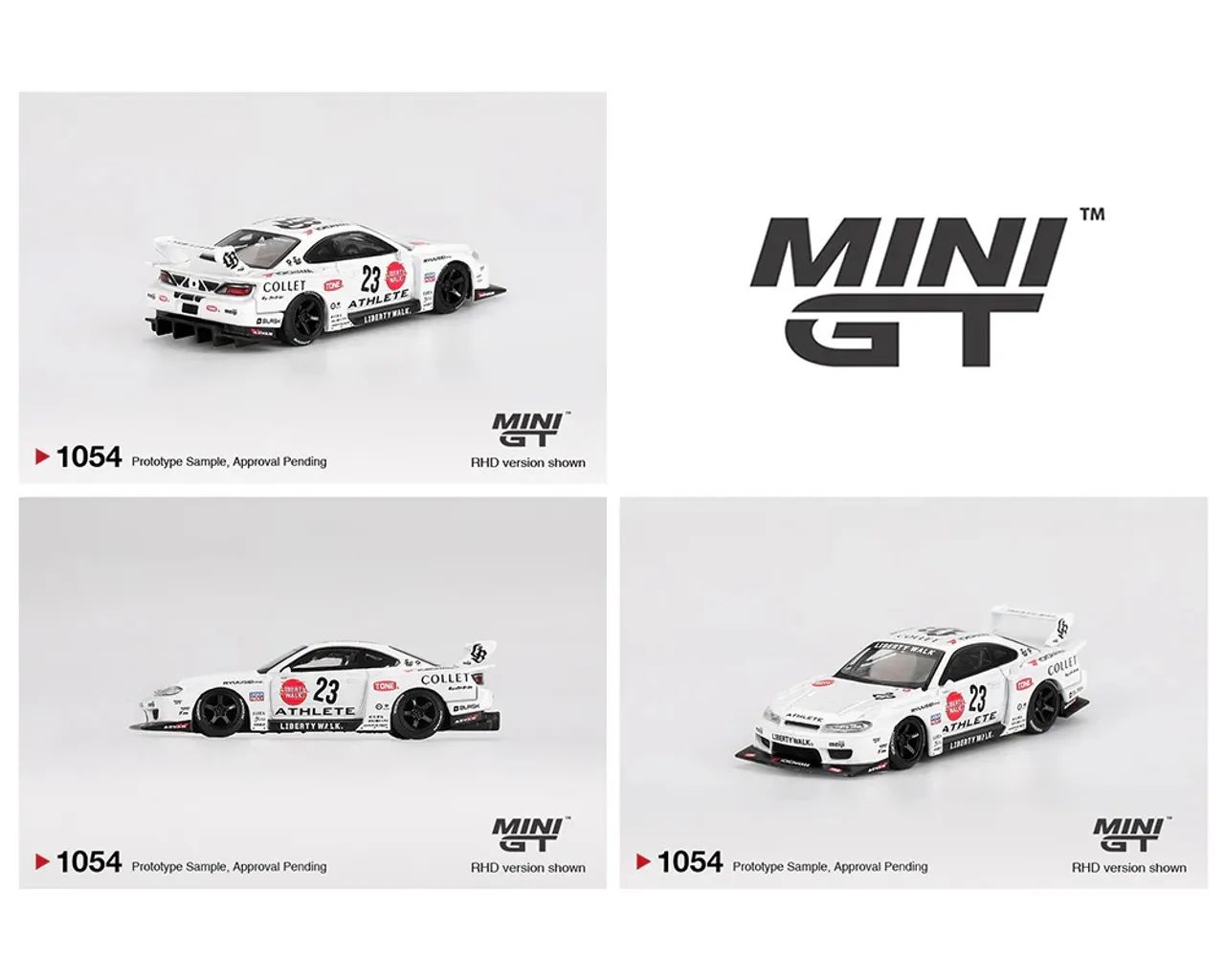 Mini GT 1054 Nissan S15 Silvia LBWK - Hobbies e coleções - Veloso