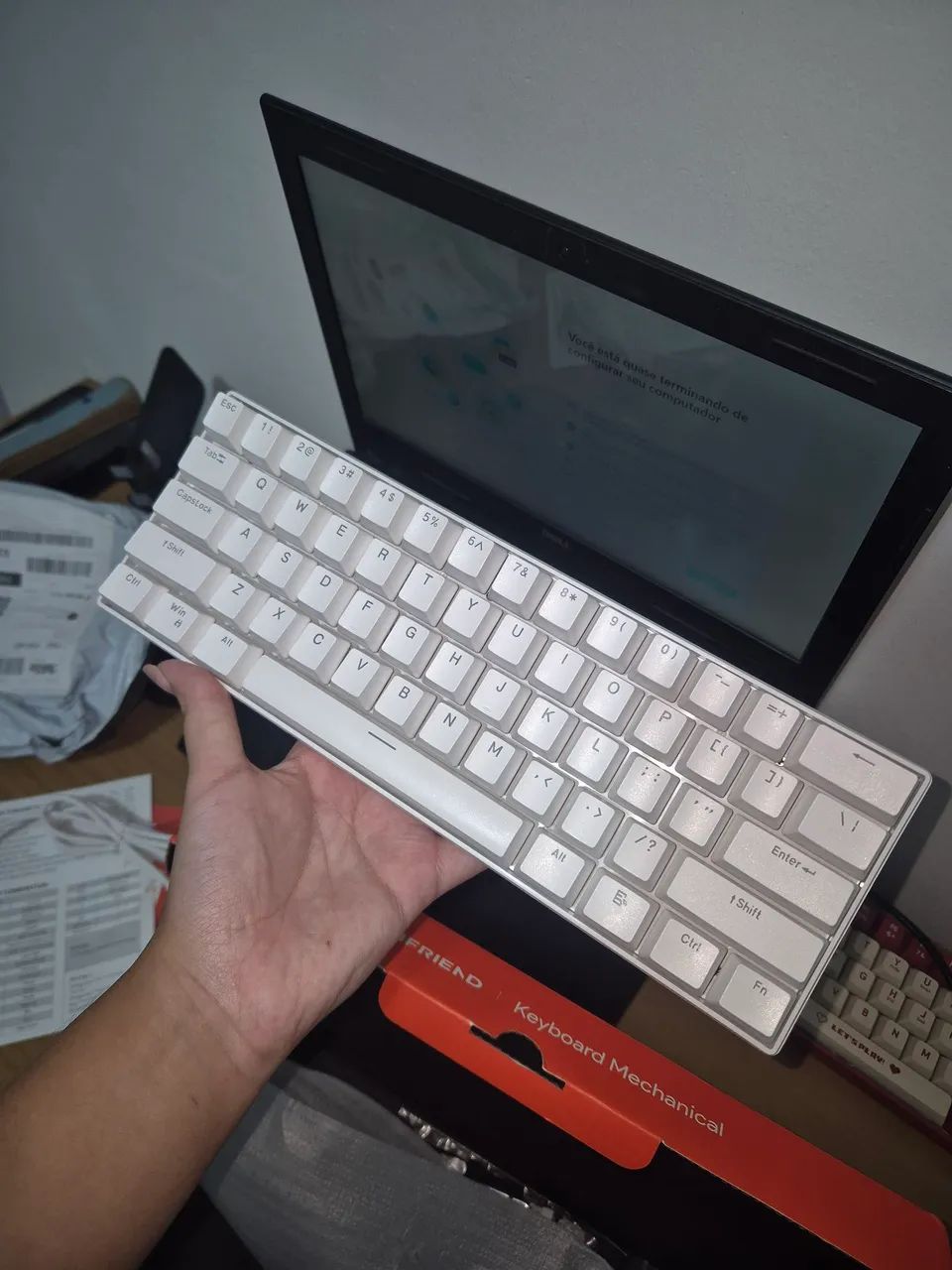 TECLADO MECÂNICO NOVO - Foto 2