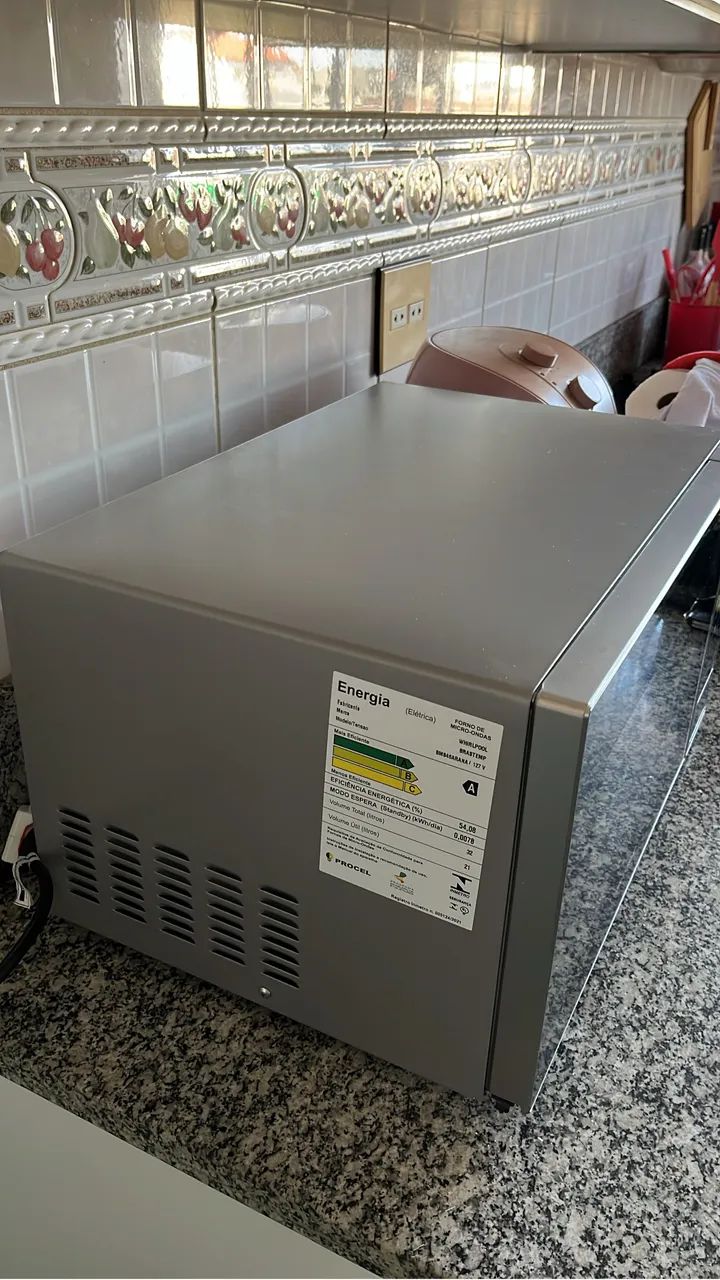 Microondas inox espelhado - Foto 3