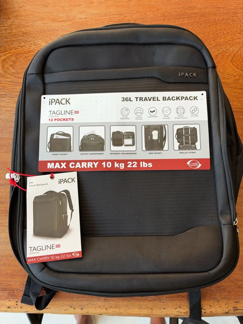 Mochila de 10kg Comprada em Miami.