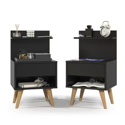 Conjunto mesa de cabeceira 