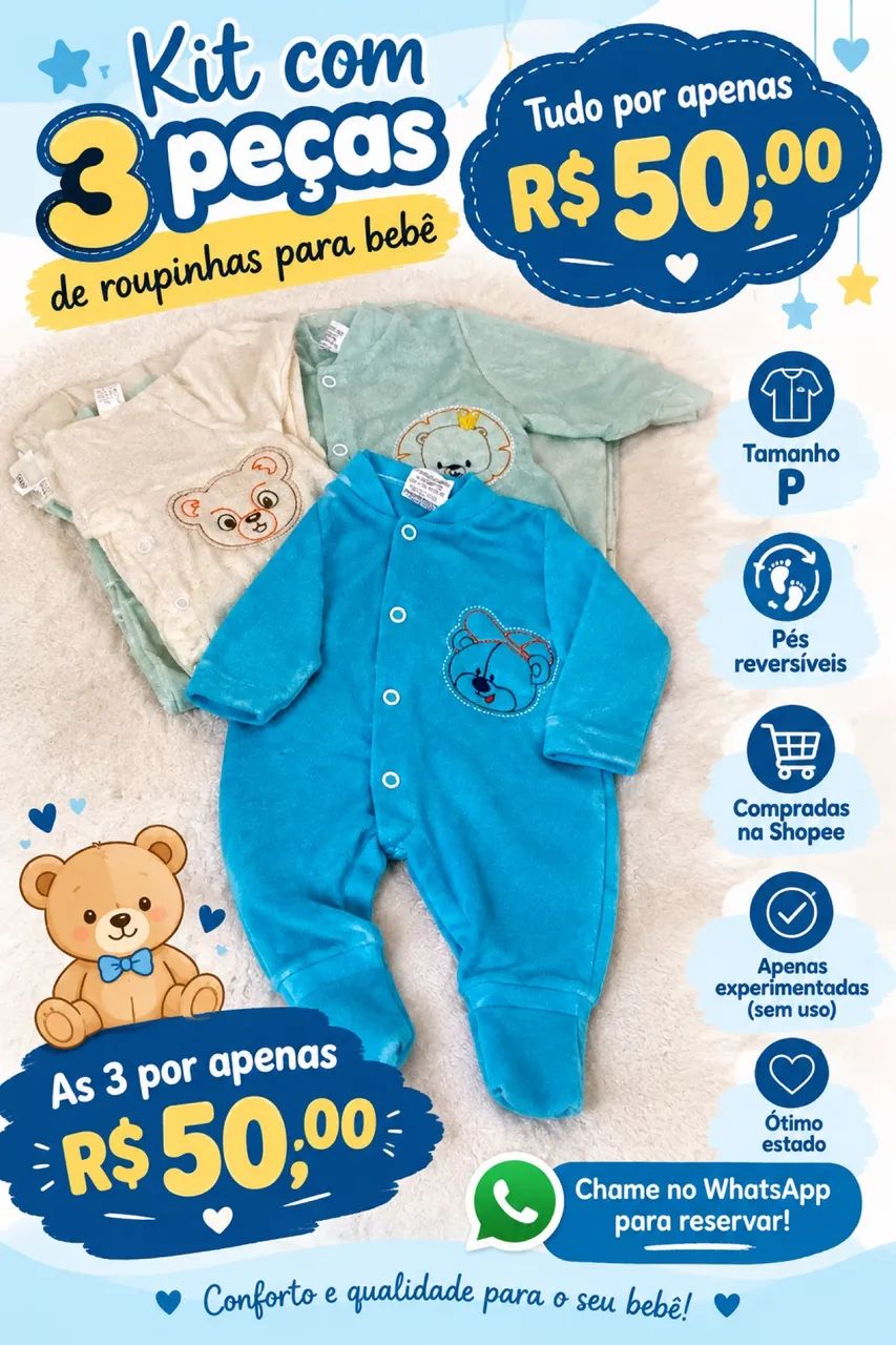 Vendo macacão de bebê  - Foto 2