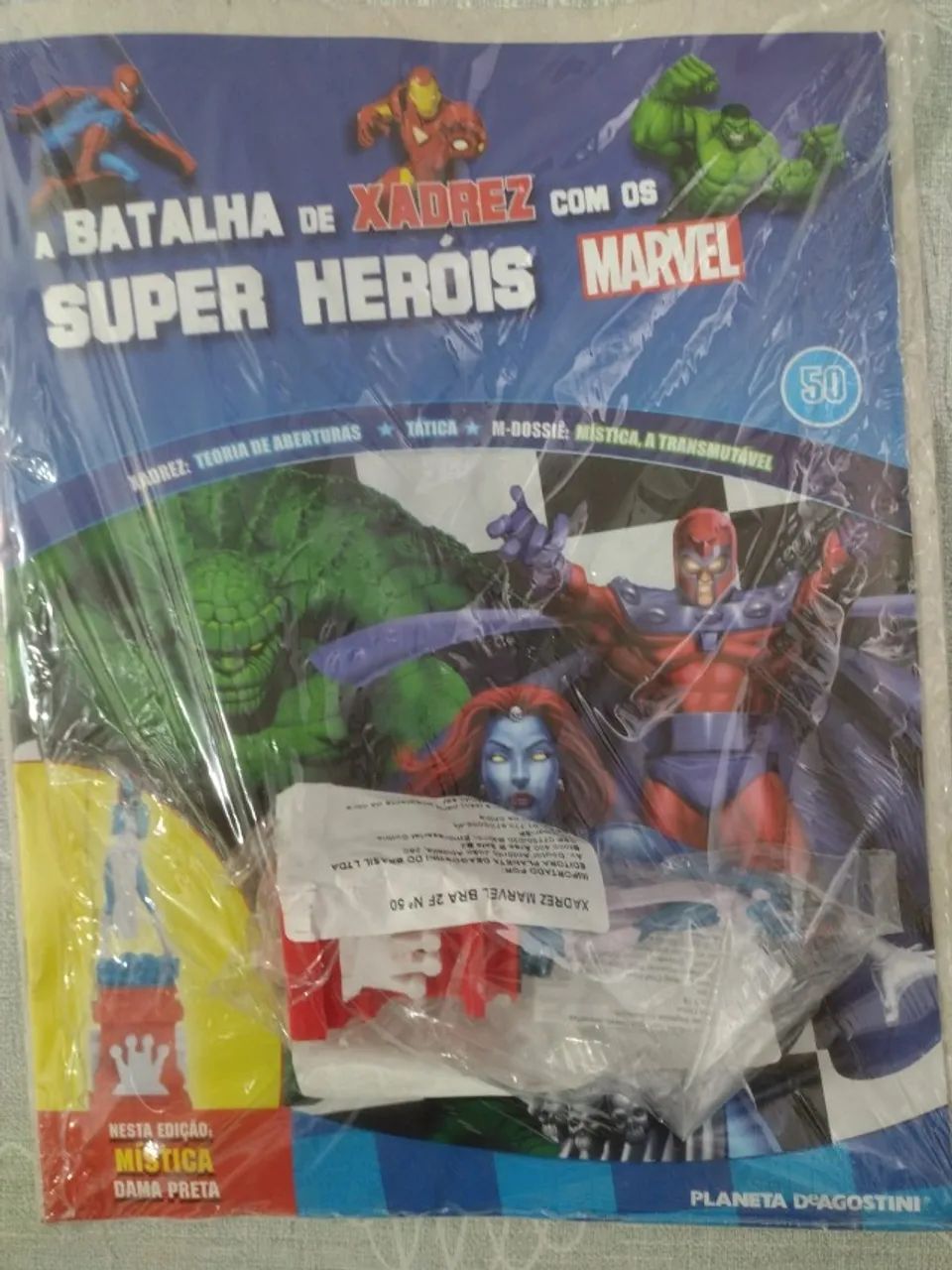 Monte seu Kit - Xadrez Heróis Marvel - Edições lacradas - Foto 2