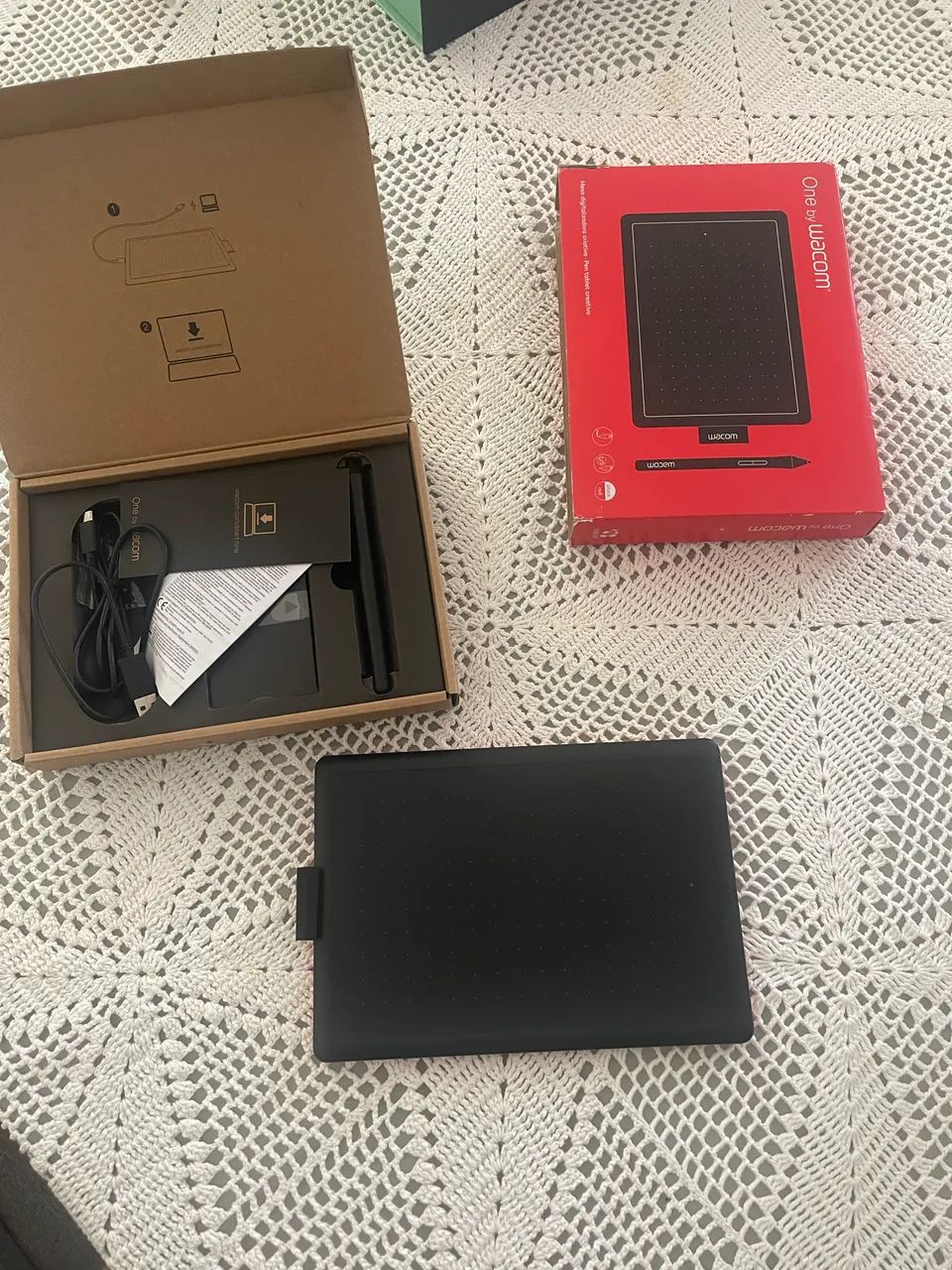 Mesa Digitalizadora Wacom One Original com Caneta - Foto 3
