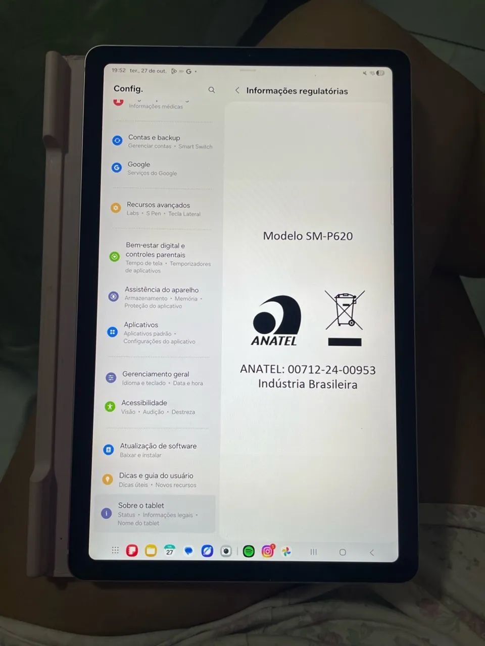 Tablet Samsung S6 tab com caneta - Foto 5