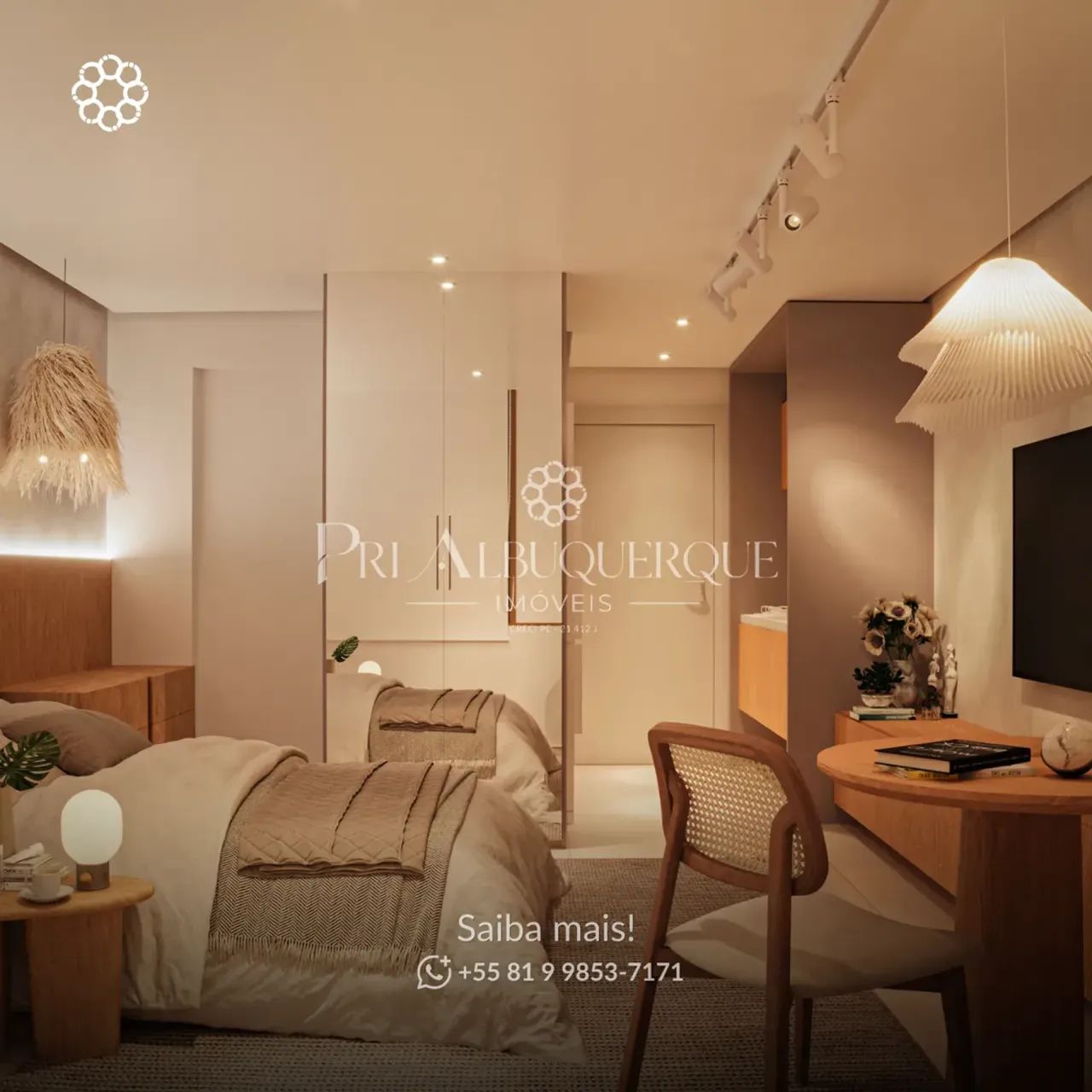 Oportunidade em Tamandaré | Studio Moderno com Rooftop e Vista Privilegiada - Foto 3