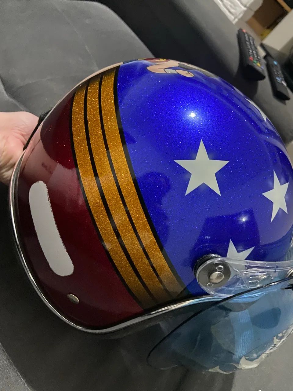 Capacete customizado - Foto 3