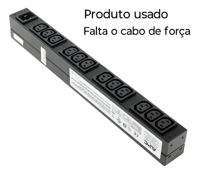 Rack Pdu Apc Ap9565 125/250v 16acom 12 Tomadas C13 (Usado)