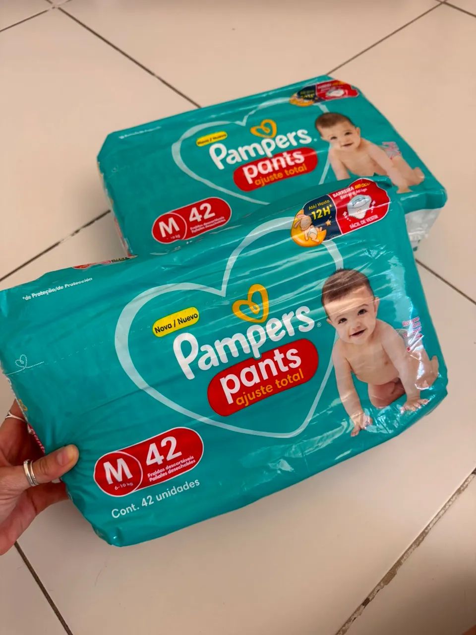 FRALDAS PAMPERS (TAMANHOS P E M) - Foto 3