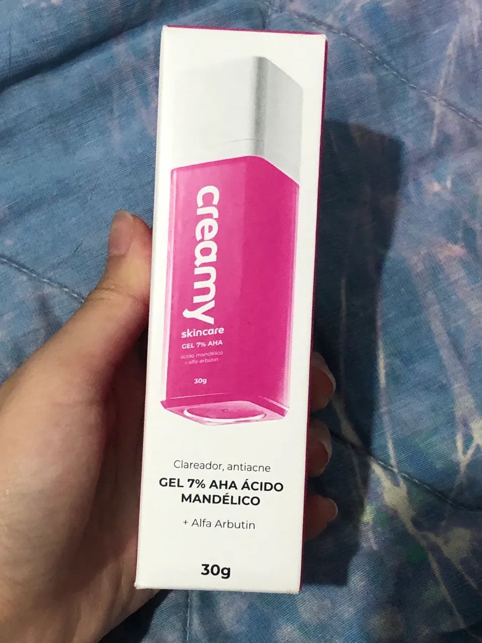 Produto facial creamy