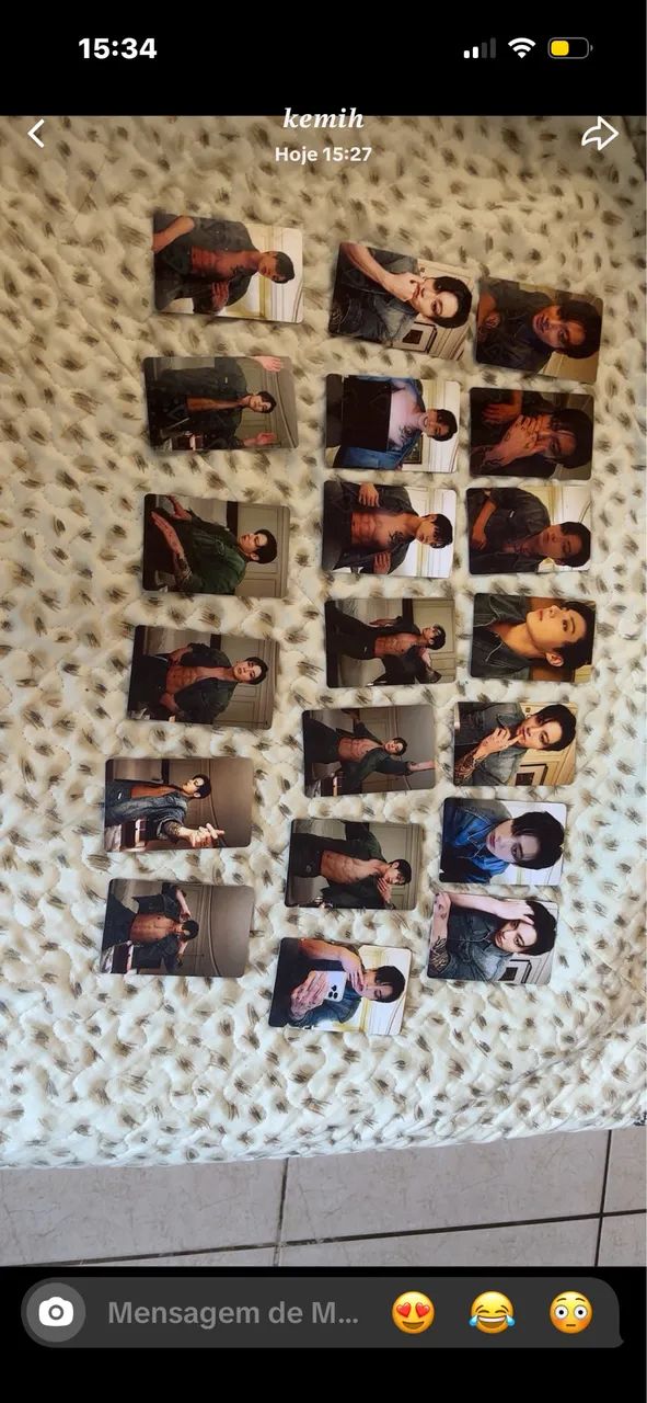 Vendo pcs fanmade do BTS holográficos - Foto 4