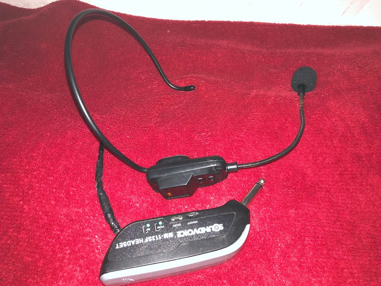 Microfone headset Soundvoice sem fio440254781561907203