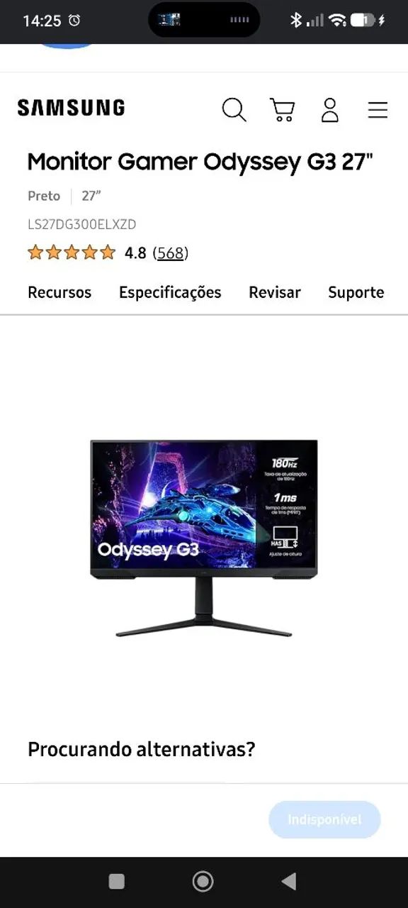 Monitor Gamer Odyssey G3 27"