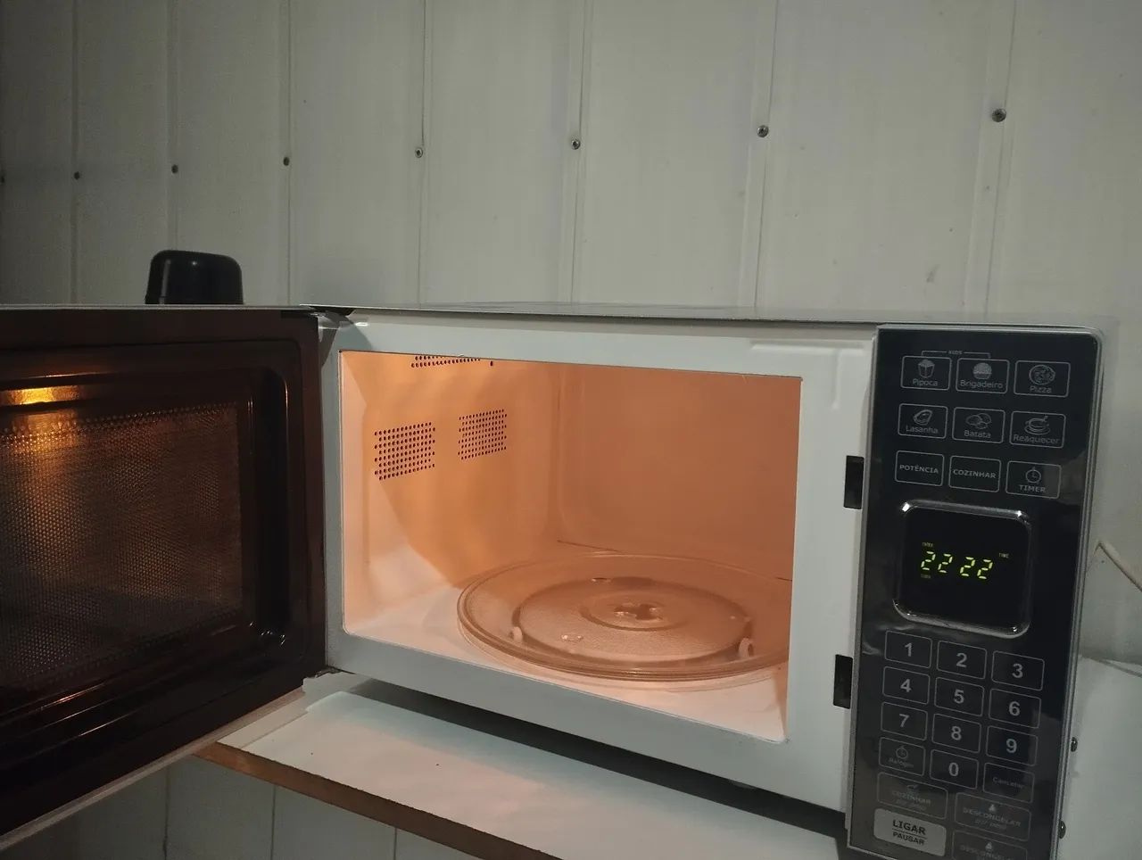 Microondas espelhado bem cuidado  - Foto 2
