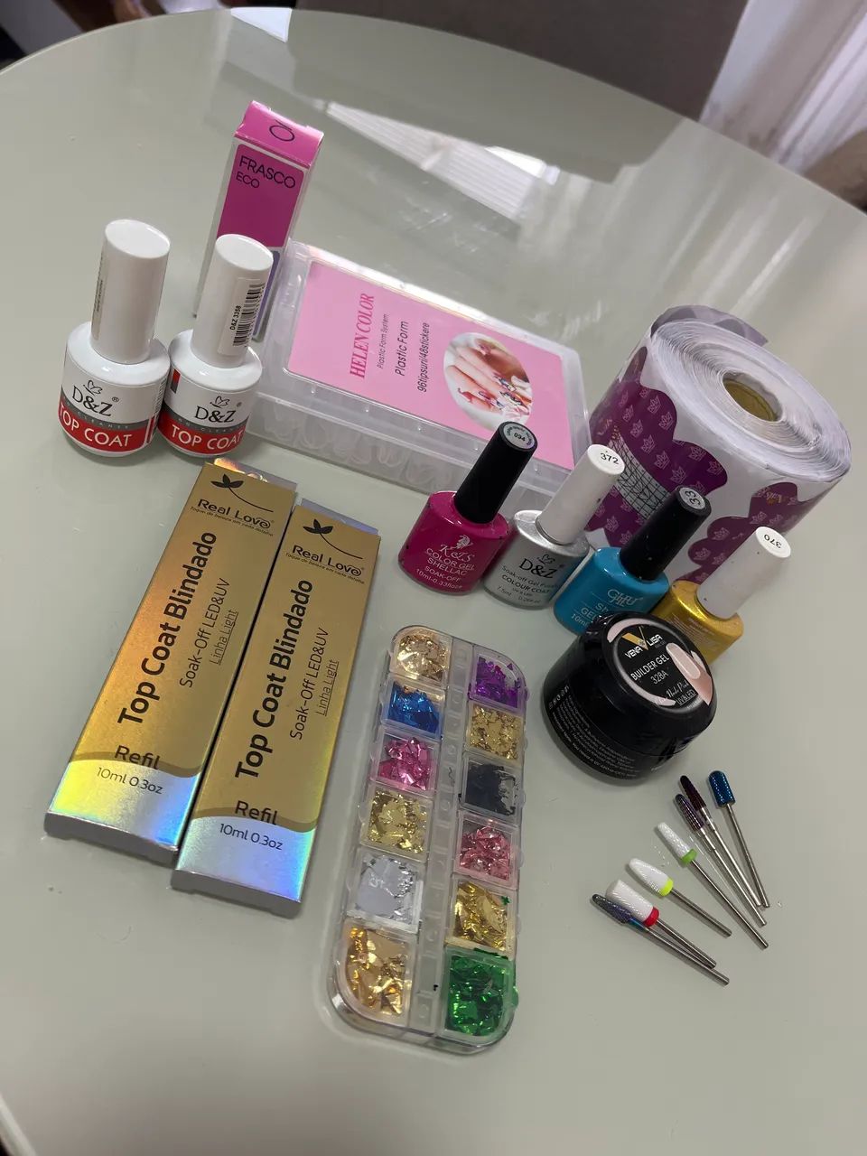 Kit de unhas em gel