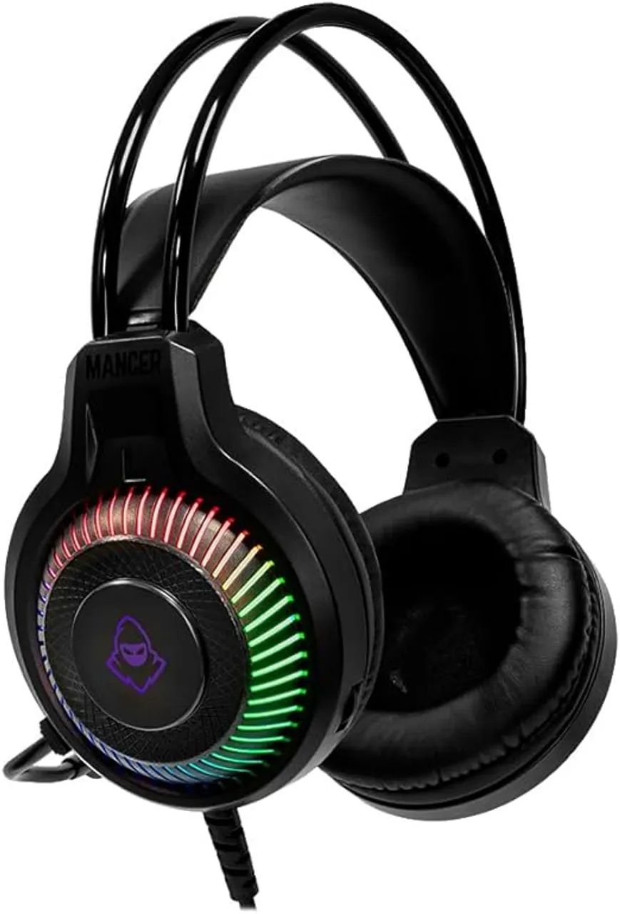 Headset Gamer Mancer Twilight S, Rainbow Novo - Foto 3