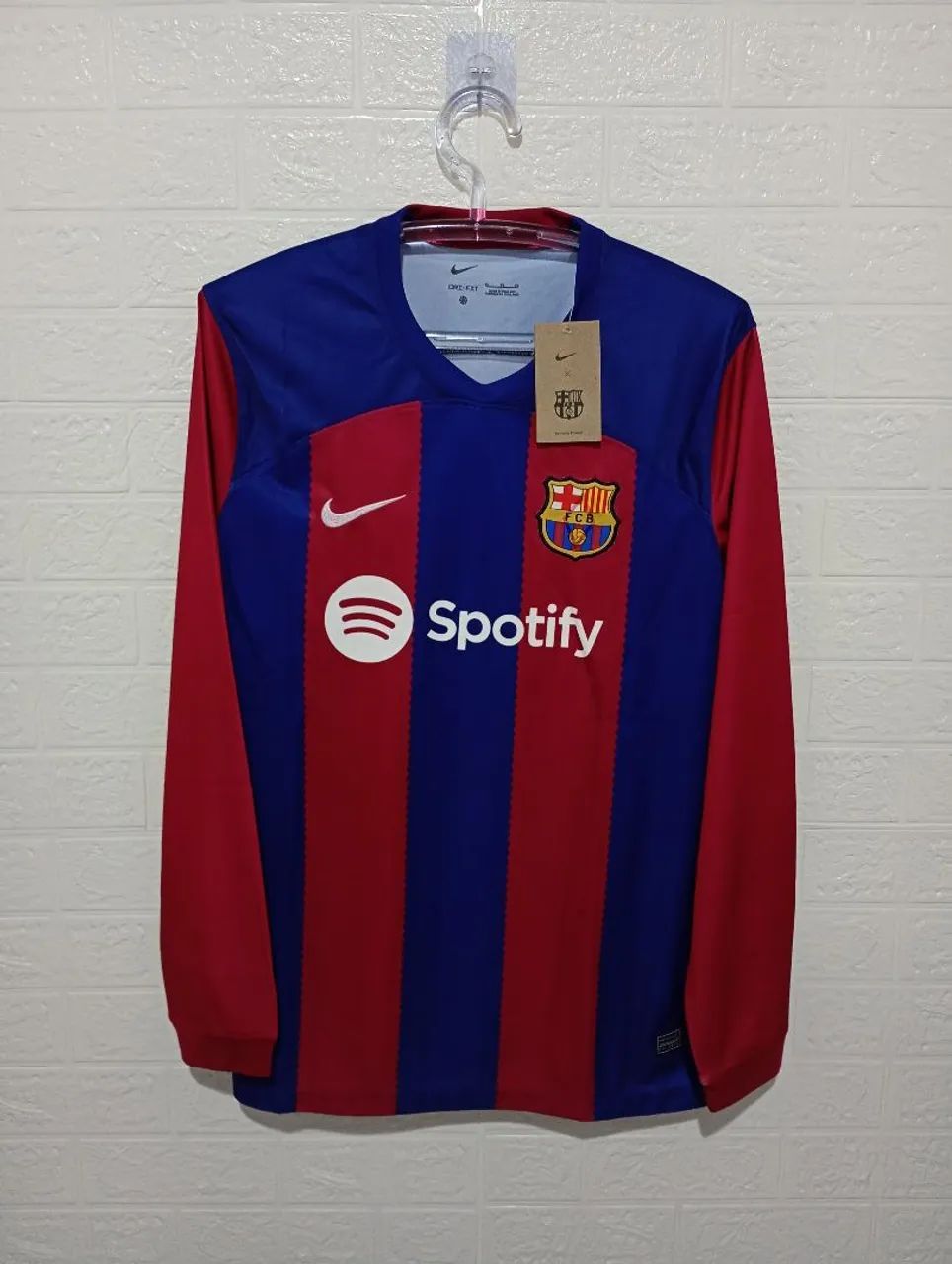 Camisa Barcelona manga longa 2024/25