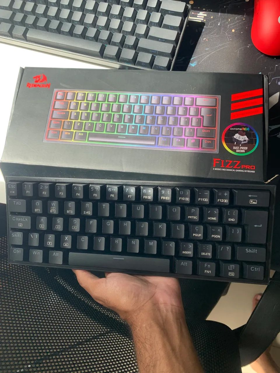 Teclado Redragon Fizz pro 