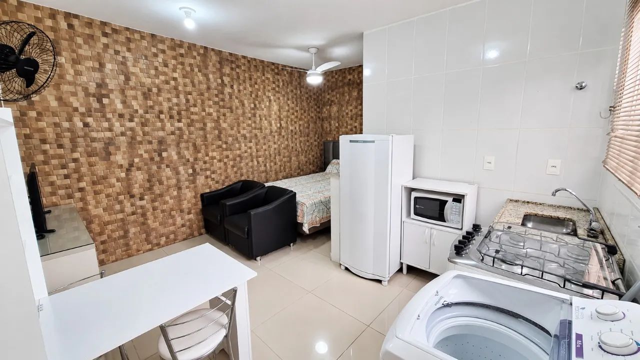 Flat Mobiliado com 01 Quarto para Locação, 30m² - Foto 5