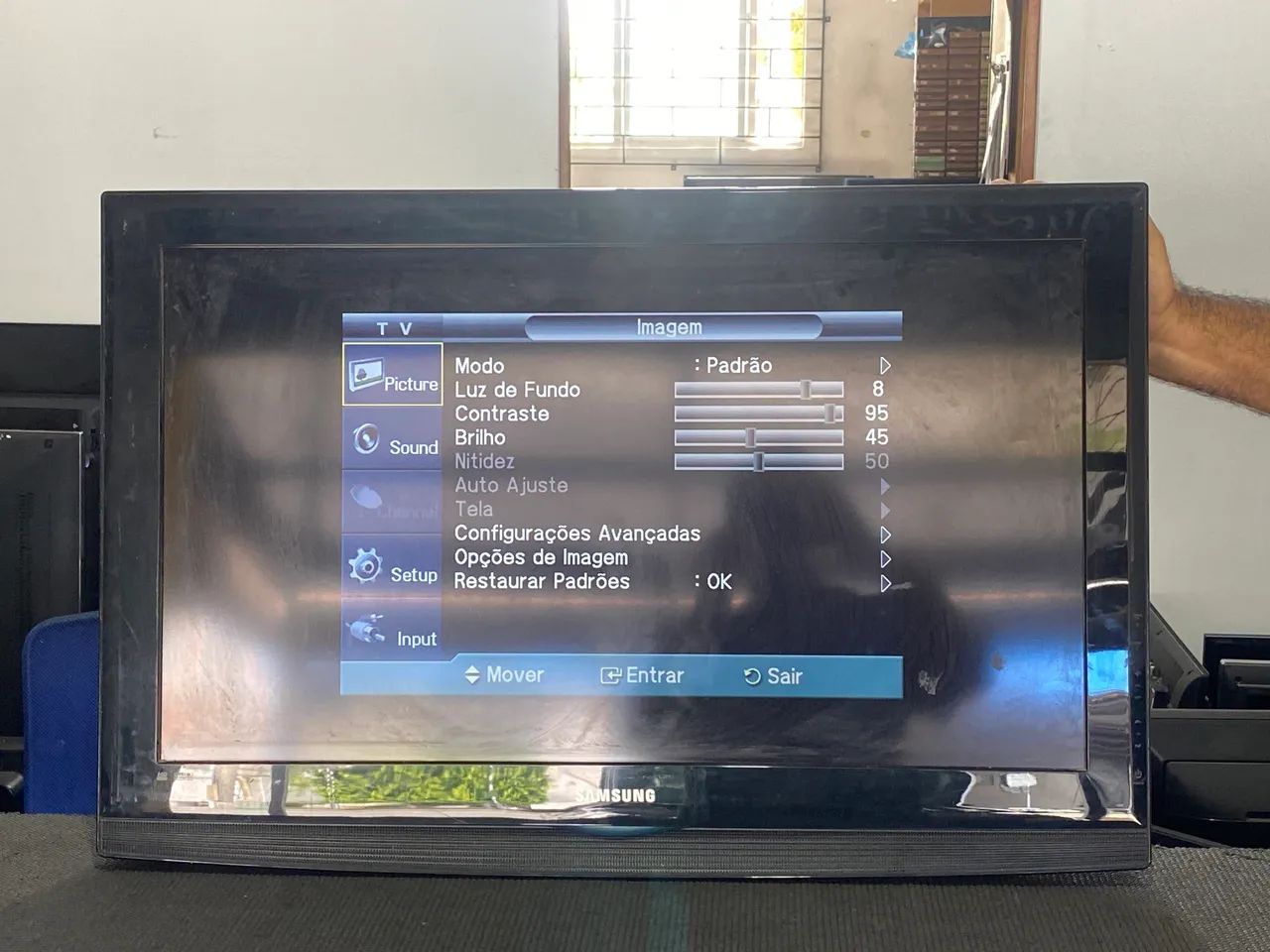Tv lcd Samsung analógica 