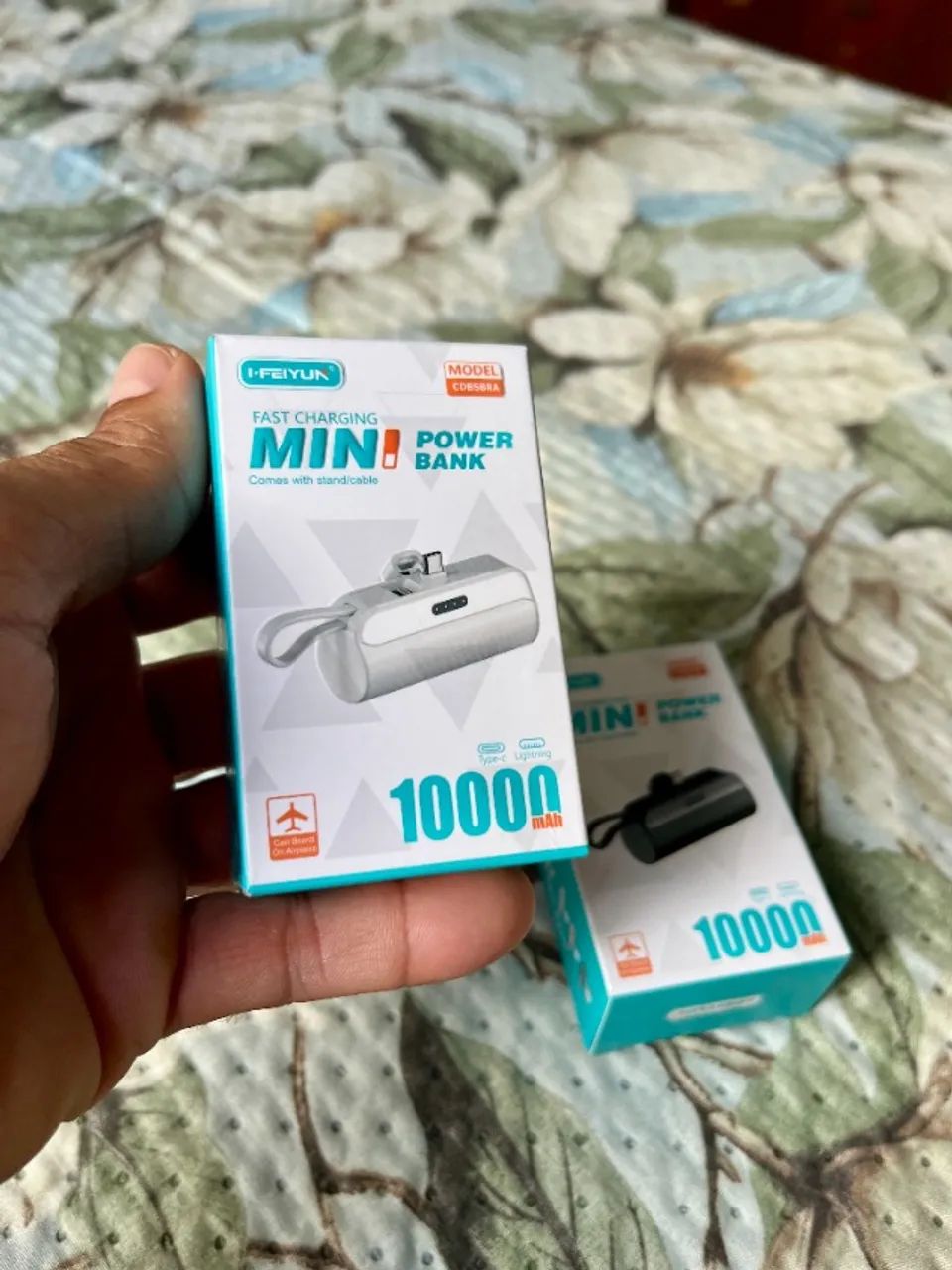 Power Bank 10000mAh I-FEIYUN Mini para Celular - Foto 3