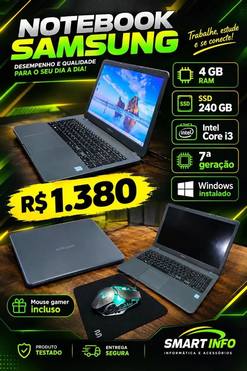 Notebook Samsung 