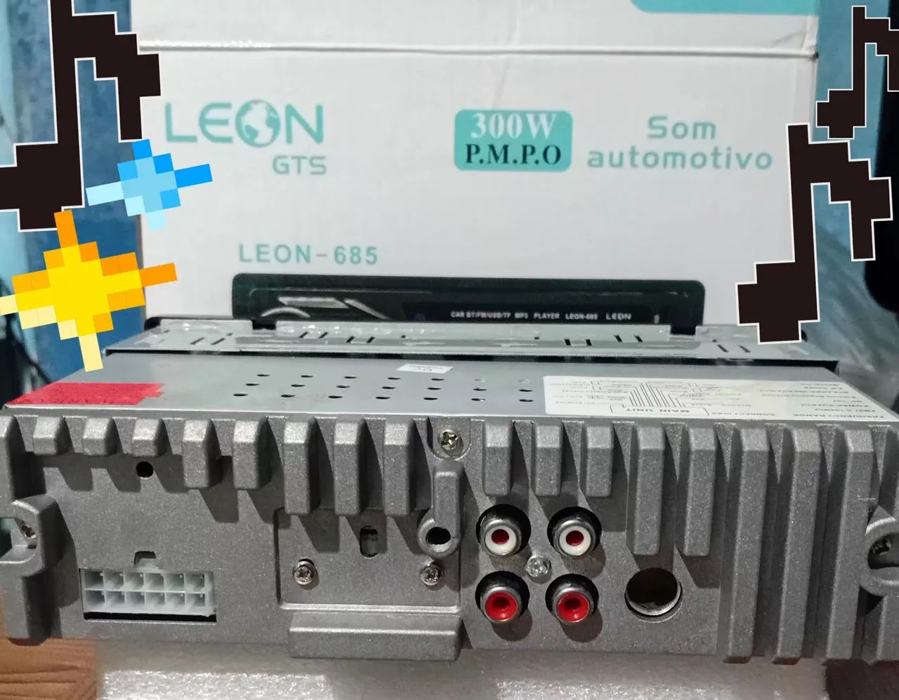Som Automotivo com controle e bluetooth - Foto 5