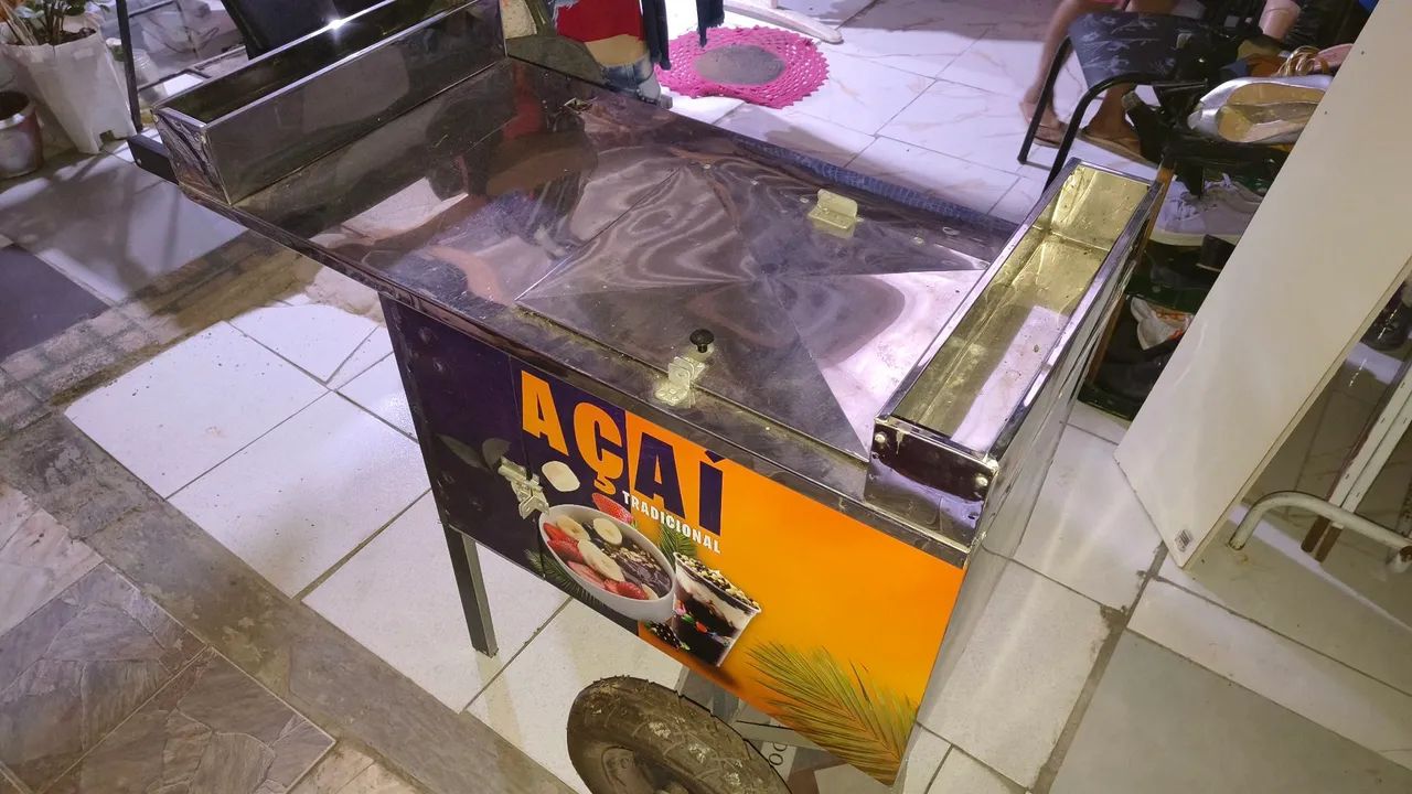 Carrinho de Açai