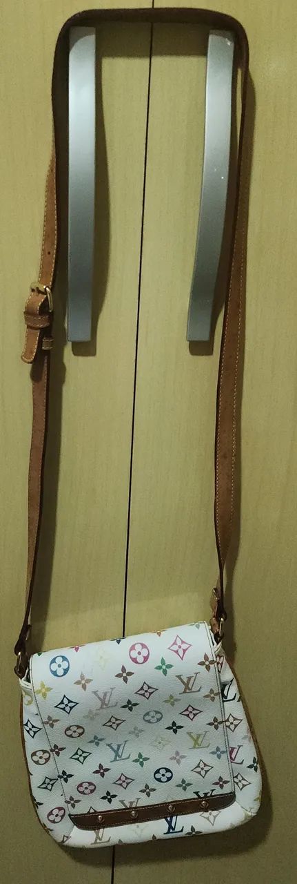 Bolsa Louis Vuitton Monogram Multicolore Branca - Foto 4