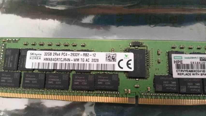 memória 32gb servidor SK hynix Registrada com ECC