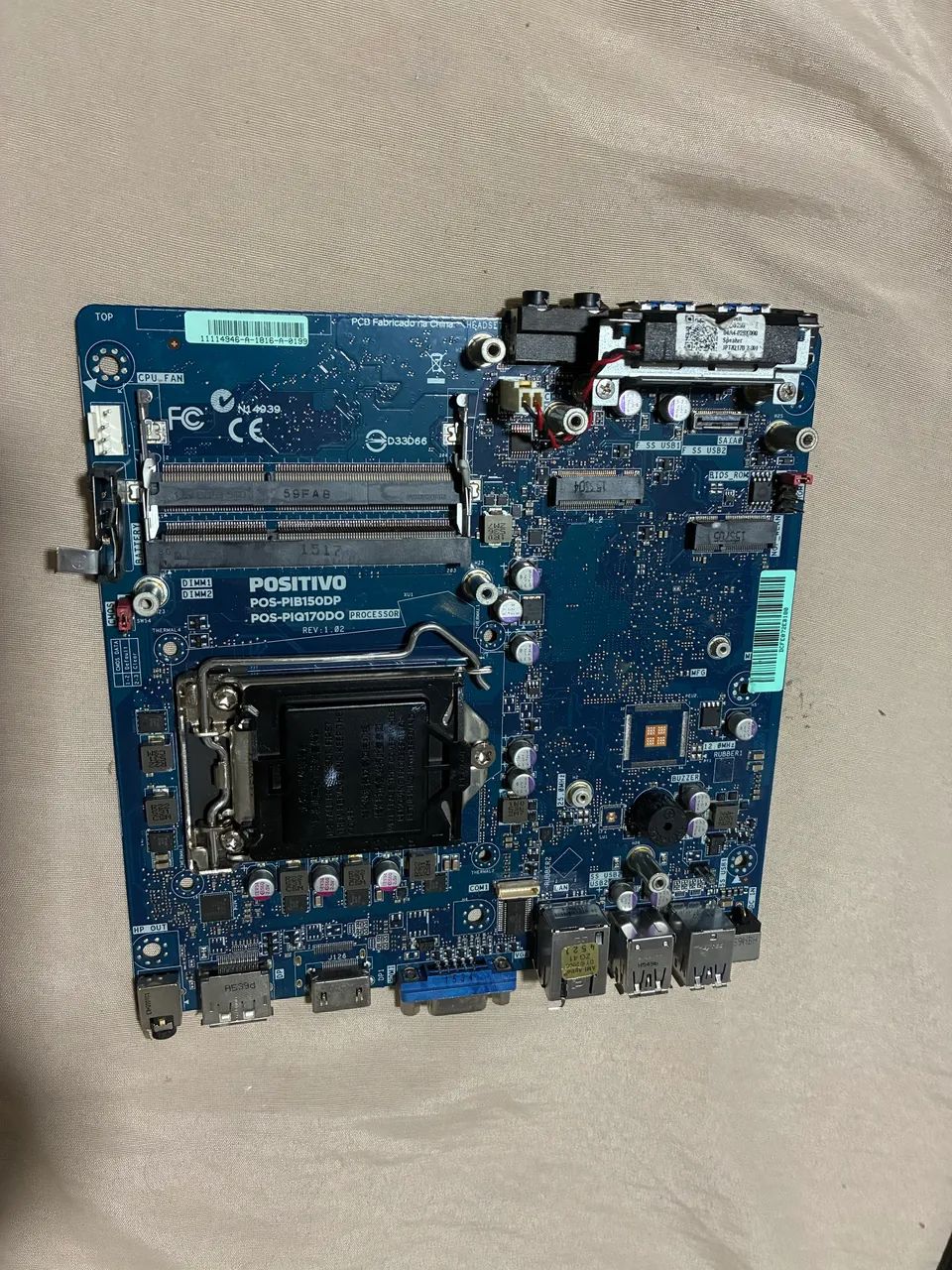 Placa mãe positivo mini pro c800 - Foto 3