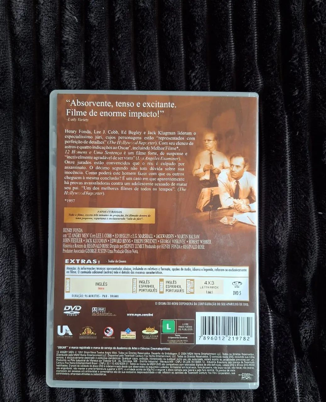 DVD 12 Homens e Uma Sentença original - Foto 2