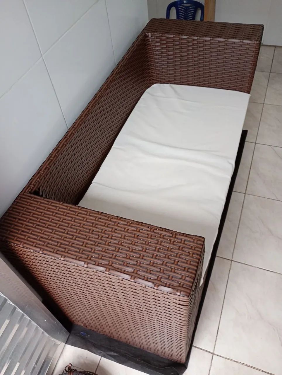 Sofá Pronta entrega 130 cm braço 15 cm Oferta  - Foto 2