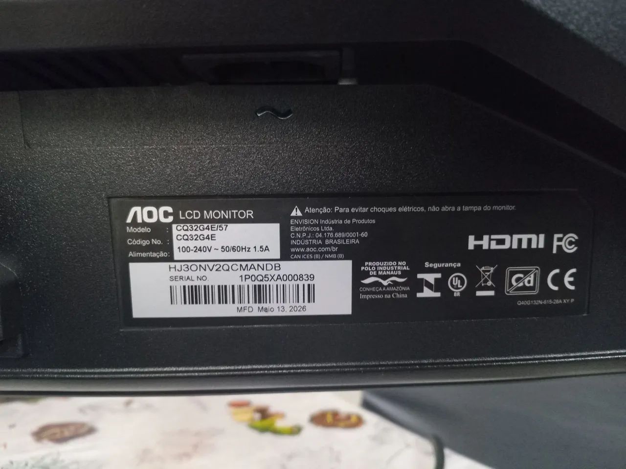 Monitor gamer AOC 32 polegadas  - Foto 3