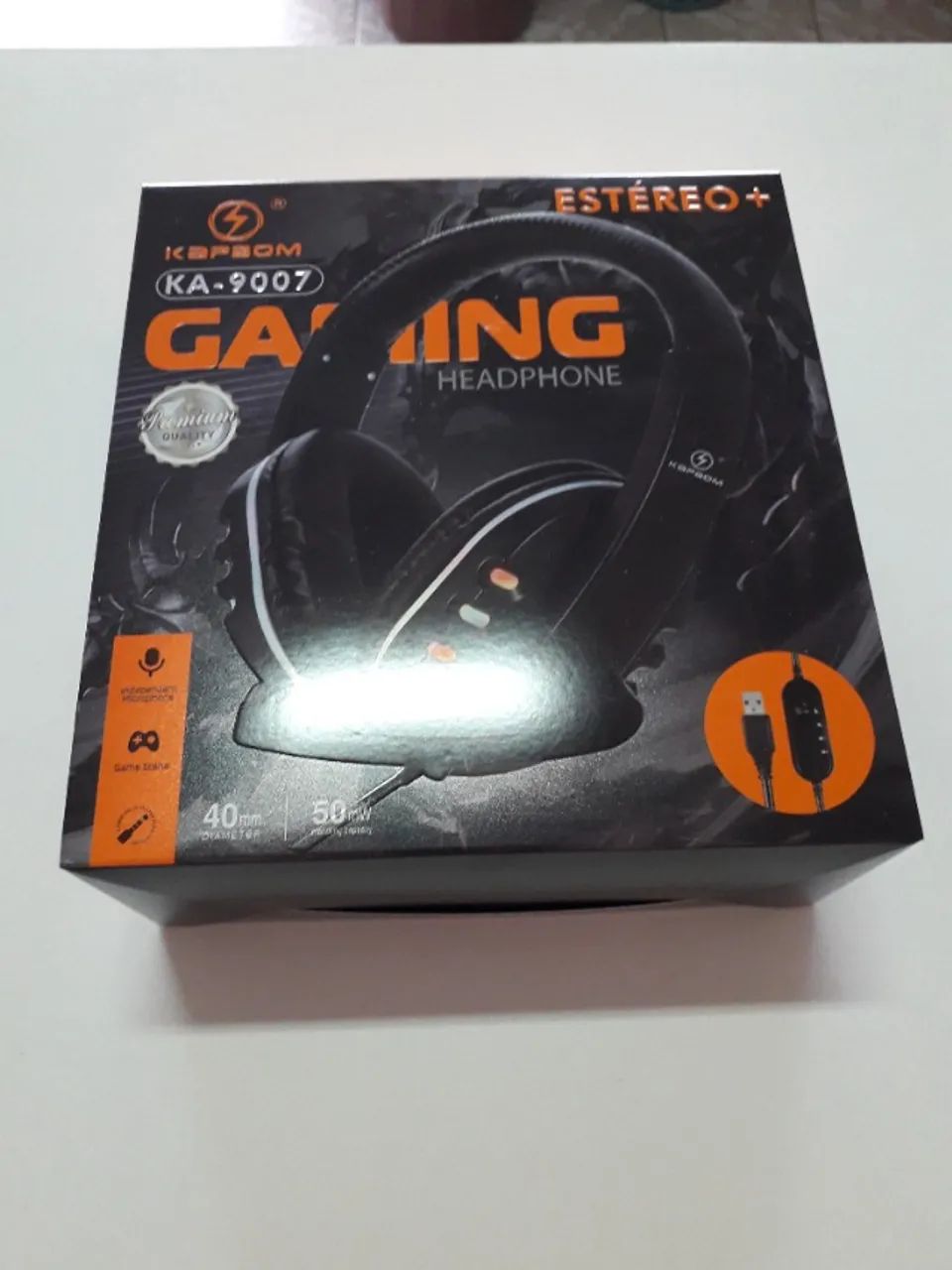 headset gamer com led rgb 