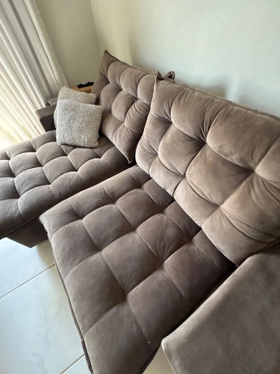 SOFÁ RETRÁTIL E RECLINÁVEL 2,50M - Foto 2