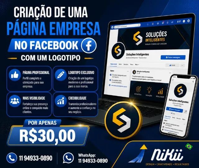Página de Facebook Profissional