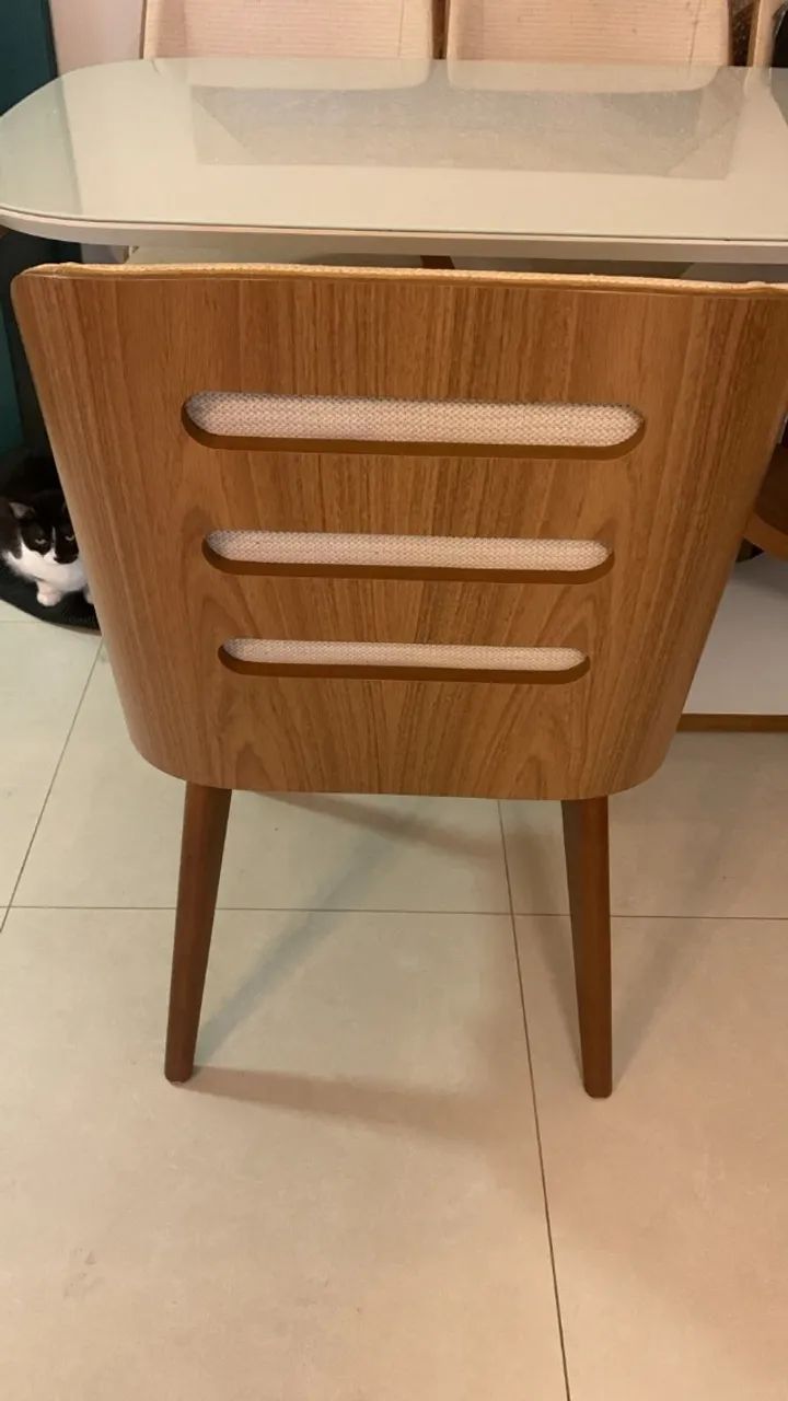 mesa de jantar com 6 cadeiras - Foto 3
